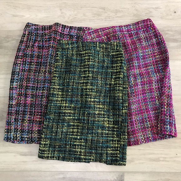 Tweed Pencil Skirt - Picture 1 of 9